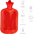 thumbnail image 2 of Kit de bolsa de enema Bolsa de enema de 2 cuartos con manguera de 5 pies de largo, puntas de varios tamaños y abrazadera de flujo de agua controlable para enemas de limpieza de colon (rojo), 2 of 5