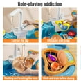 thumbnail image 5 of KYAIGUO Toddler Fishing Toys Set 10PCS Electric Water Play Fishing Toys Set Loop out Water Beach Toys for Boys and Girls 3+ Years Old, 5 of 6