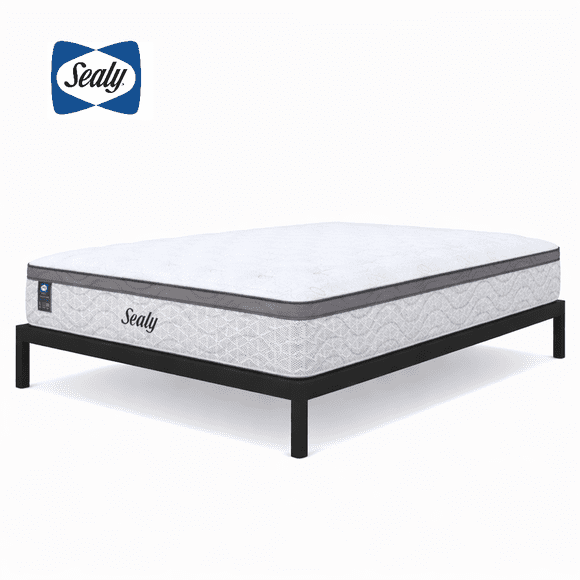 Colchon Matrimonial Sealy Waves +Box Matrimonial Premium Metal