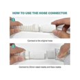 thumbnail image 2 of For AirMini Pro Hose Connector Connect AirMini Hose to Any 22 mm Nasal Mask or Full Face Mask Model, 2 of 5