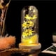 thumbnail image 5 of Enchanted Flower Lamp, Artificial Sunflower In Glass Dome, Led Lamp, 5 of 5