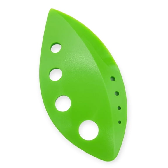 Handy Housewares Leaf-Shaped Kitchen Herb Stripper, 8 Holes Fits a Variety of Spices, Herbs or Kale