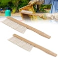thumbnail image 2 of WWW Clearance Cleaning Brush 2 Beekeeping Brushes For Beekeepers Beehive Tools For Beekeeping Natural Practical Hair Beebrushes With Wooden Handles Beekeeping Kit, 2 of 8