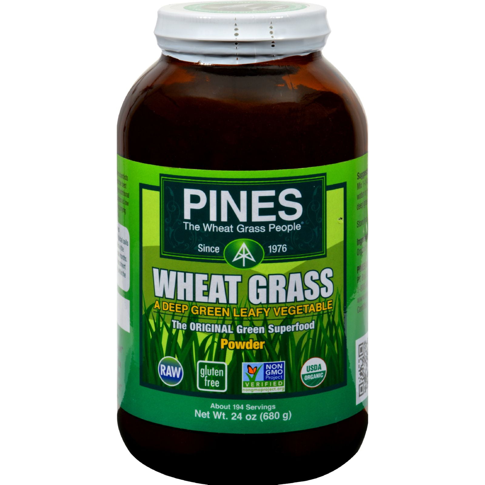 Pines International Wheat Grass Powder 24 oz