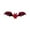 A003- Style C, variant on 12 Pack Bat Decorations for Halloween, Spooky Glitter Blue 3D Bats Wall Decor, Halloween Window Decor, Halloween Party Decor for Indoor Outdoor Home Yard Porch Fence Haunted House