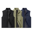 thumbnail image 7 of Kakii Mens Casual Lightweight Travel Vest Outdoor Summer Utility Safari Sleeveless Jackets Hiking Fish Photo Vest, 7 of 7