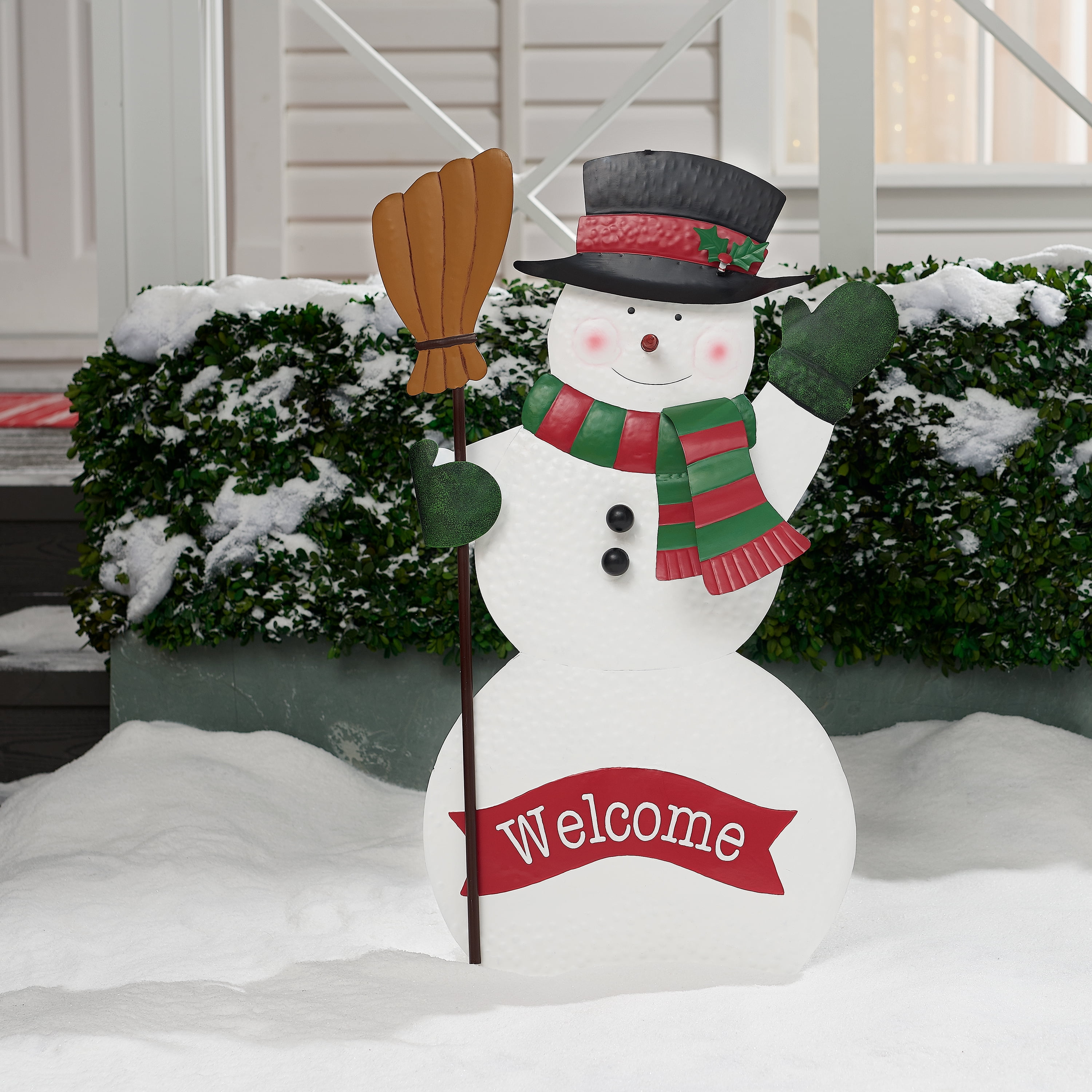 Holiday Time Metal Snowman Stake Outdoor Christmas Decoration 23 5 X 36 Walmart Com Walmart Com Holiday Time Metal Snowman Stake Outdoor Christmas Decoration 23 5 X 36 Walmart Com Walmart Com
