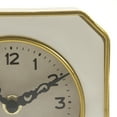 thumbnail image 2 of White and Gold Clock, 2 of 2