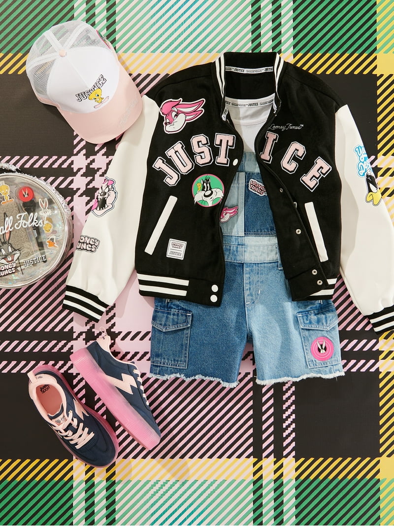 Justice x Looney Tunes Shortall, Sizes 6-18 Plus