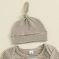 thumbnail image 6 of Aayomet Baby Boy Thanksgiving Outfit Little Turkey Footie Romper Newborn Clothes,Baby Thanksgiving Outfit Boy Long Sleeve Jumpsuit with Hat, 6 of 8