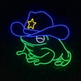 thumbnail image 5 of Handmadetneonsign Cowboy Frog Neon Sign, Cowboy Frog Led Signs, Cowboy Frog Wall Led lights, Cowboy, 5 of 5