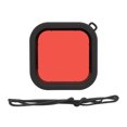 thumbnail image 4 of Diving Filter, Action Camera Filter Waterproof Shell Clearly Photos Hanging Rope  Hand Feeling  For Water Shooting Red,light Red,purple, 4 of 8