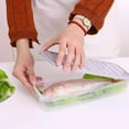 thumbnail image 4 of Joernso Food Preservation Refrigerator Plastic Storage Box Freezer Container with Lid, 4 of 8