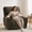Brown, variant on MCombo 400lbs Oversized Swivel Rocker Power Recliner Chair for Big and Tall People, Fabric, Brown