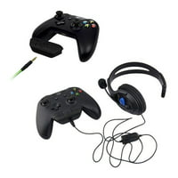 Black Stereo Headset Adapter Headset Audio Adapter Headphone Converter For Microsoft Xbox One Wireless Game Controller
