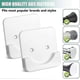 thumbnail image 2 of Adhesive Shower Curtain Rod Tension Holder,no Drilling ,2 Pack, 2 of 5