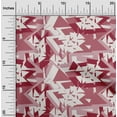 thumbnail image 1 of oneOone Cotton Poplin Fabric Triangle Geometric Printed Fabric 1 Yard 42 Inches Wide, 1 of 5