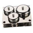 thumbnail image 1 of Hermosa Caja de Almacenamiento Duradera, Agujeros Incorporados Latas de Acero inoxidable, Para un Mini Polvo de Arte de Umas Líquidas, 1 of 7