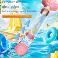 thumbnail image 5 of Eqslft 14Inch Seashell Pull-out Water Gun, Transparent Tube Handheld Water Shooter, Portable Summer Beach Pool Water Blaster Toy, for Outdoor Water Fighting, 5 of 5
