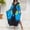# A, variant on Kaftan Dress for Women,Plus Size Hawaiian Batwing Sleeve Beach Cover Up Loose Vacation Maxi Dress Summer Swimsuit Dresses