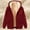 A114 Wine, variant on Xdegoge Fleece Jacket Women Cold Weather Sherpa Lined Fall Fashion Clothes Warm Long Sleeve Hooded Zip Up Jackets Thermal Cozy Fuzzy Trendy Oversized Heart Graphic Hoodies with Pockets