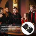 thumbnail image 2 of KAKOWELY 1 juego de disfraz de sacerdote para adultos de Halloween, ropa creativa para cosplay, accesorios para fiestas, 2 of 5