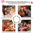 thumbnail image 7 of APSVO 18K Gold Plated Rainbow Chunky Beaded Necklaces for Women Boho Choker Chain Fashion Statement Accessories Prom Wedding Birthday Summer Jewelry Gifts Mom Girlfriend Adults Lady Wife Teen Her, 7 of 7