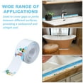 thumbnail image 5 of Uxcell Caulk Tape Self Adhesive Toilet Caulking Sealant Strip Island 1.4"x16.4', 5 of 5