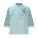 thumbnail image 3 of Mujeres Camisetas Sueltas Ajuste Más Tamaño Cuello en V Manga Corta Ropa de Cama Superior, Ligero Color Sólido Blusa Casual, Desgaste de Verano Transpirable, Tops de Túnica para las Mujeres Sueltas Aj, 3 of 5