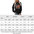 thumbnail image 2 of Sudadera Camisas gráficas navideñas Mujer Jerseys navideños informales sueltos Top Ygjytge Negro T S para Mujer, 2 of 7