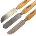 thumbnail image 5 of Hurricane Turning Tools, Woodturning Three Piece 1 1/2" Curved Scraper Set: 1 1/2" Right Side Scraper, 1 1/2" Left Side Scrape, 5 of 5