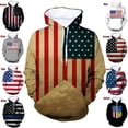 thumbnail image 2 of Sudadera con capucha con emblema de la bandera estadounidense US Dream para hombre y mujer, ropa con estampado 3D de espíritu estadounidense, sudadera con capucha estilo Harajuku y2k, 2 of 5