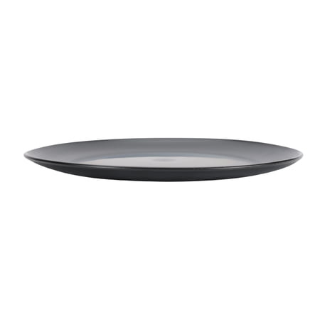MAINSTAYS BLACK 12-PIECE ECO-FRIENDLY RECYCLED PLASTIC DINNERWARE SET
