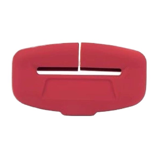 2Pcs Universal Car Seat Belt Buckle Protector Cover, Soft Silicone Anti-Collision Case, Easy Install & High Temp Resistant