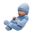 thumbnail image 3 of Juguete Muñeco Bebe Prematuro Dormido 35 Cm Juguete gorro y sueter Genérico muñeco, bebe, prematuro, 3 of 4