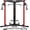 Red, variant on Fitness Cable Crossover Machine,Functional Trainer with High and Low Pulley System for Chest Fly, LAT Pulldown and Seated Cable Row Machine, Smith Machine with Cable Crossover for Home Gym