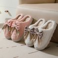 thumbnail image 5 of Zapatillas de algodón para mujer nuevas de lana de otoño e invierno más zapatillas de algodón de terciopelo para el hogar zapatillas de algodón cálidas para parejas de suela gruesa para hombres, 5 of 5