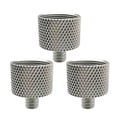 thumbnail image 3 of 6 Pcs 5/8 Inch Female to 1/4 Inch Male Threaded Screws Microphone Screw Adapter for Mic Microphone Stand Clamp (Silver), 3 of 7