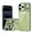 Green, variant on ShellTech Magnetic Case for iPhone 17 Pro Max with Kickstand, Glossy High-alumina Glass Backplate Rigid PC Frame Phone Case with Lens Mount Stand, Compatible with MagSafe Charging Cover,Green