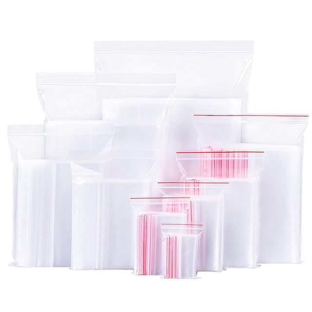Bolsa autosellante, bolsa sellada transparente, bolsa de plástico gruesa, bolsa de embalaje, bolsa de plástico sellada