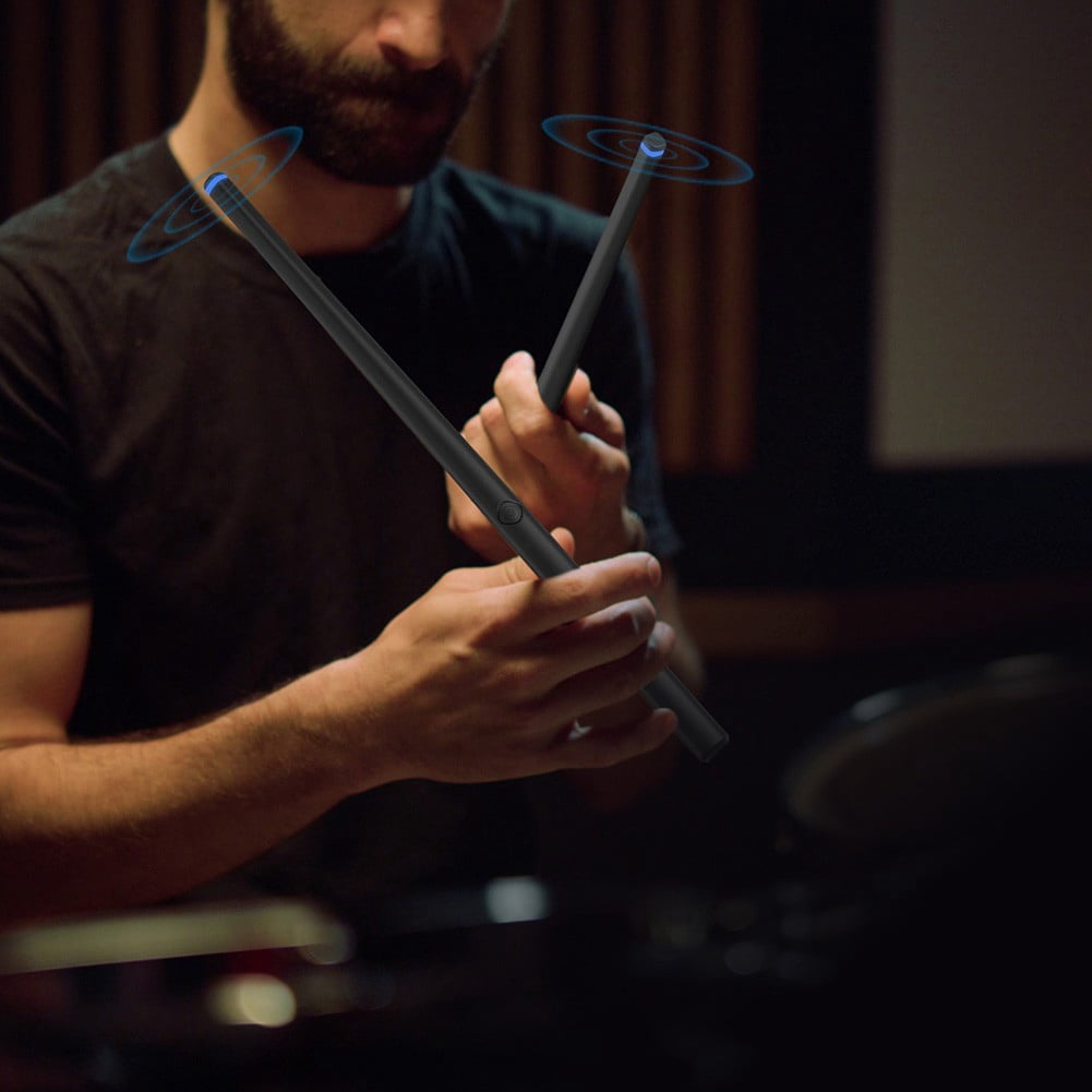 Portable Electric Air Drum Set for MIDI & Foot Transducer - Play Anywhere!