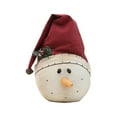 thumbnail image 2 of karymi Cloth Snowman Christmas Decoration 10.6x5.9x5.9in Desktop Doll with Branches Hat Ornament for Holiday Display Holiday Gifts Wholesale, 2 of 6