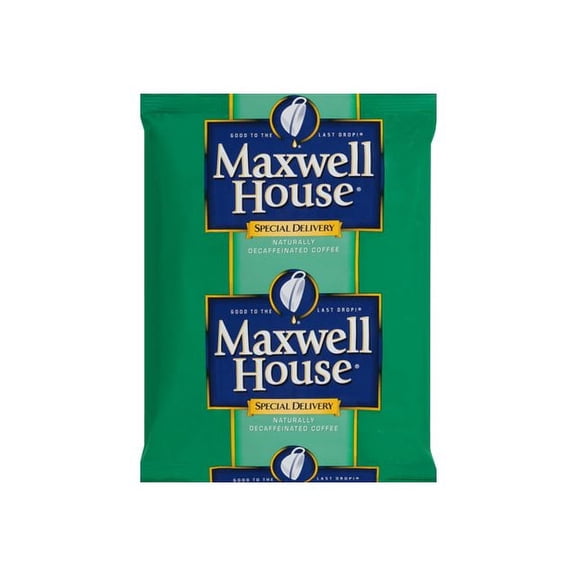 Maxwell House Special Delivery - Ground coffee - arabica - decaffeinated - pack of 42