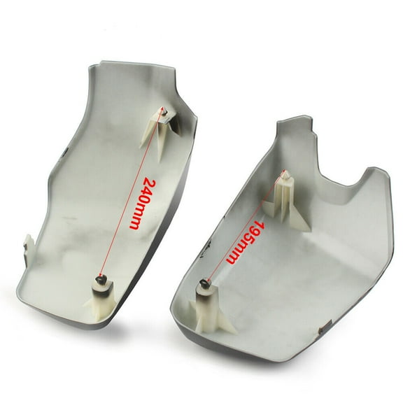 Battery Side Fairing Cover Fit for Honda Shadow Aero VT400 04-11 / VT750 04-13 Black