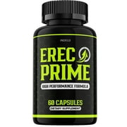 ErecPrime Pills for Men, Erec Prime High Performance Supplements, Erec Prime Advanced Formula, ErecPrime Reviews, ErecPrime24 (60 Capsules)