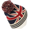 thumbnail image 4 of LAICAIW Tuque à Pompon Tricotée Drapeau du Canada des États-Unis JZP0027, 4 of 4