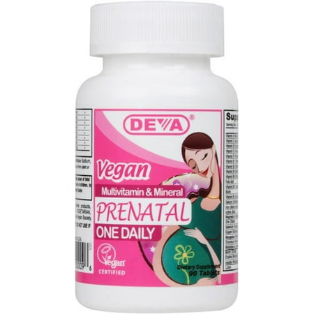 Deva Vegan prénatale multivitamines et minéraux - 90 comprimés