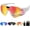 Multicolor, variant on 4K POV Sports Glasses with Camera, 2026 New 170° Ultra Wide Angle HD Smart Action Recording Eyewear with Audio, Video & Photo Capture, for Men and Women Sports (Multicolor,128G)