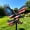 A, variant on 4th of July Wrought Iron Eagle Decoration – Heavy Duty Metal Lawn Art for Independence Day, Patriotic Garden Decor, Weatherproof Eagle Statue