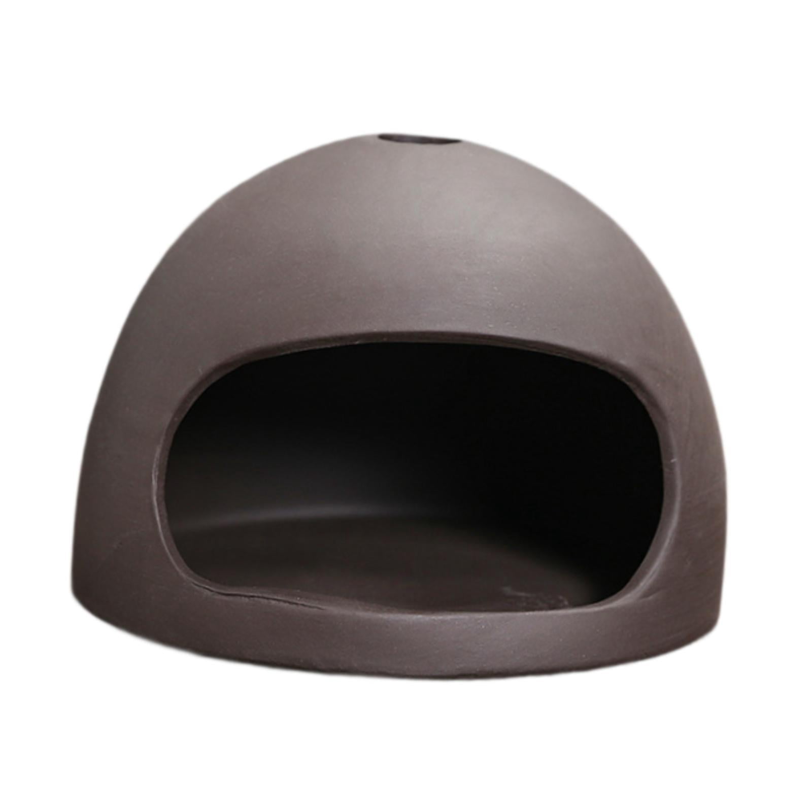 Zxpjkyu Palo Santo Holder Incense Burner Housewarming Gift Home Fragrance Desk Porcelain Semicircular